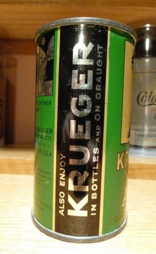 Krueger Cream Ale OI Flat Top Beer Can - USBC 89 - 27 - FABULOUS - K - MAN 4