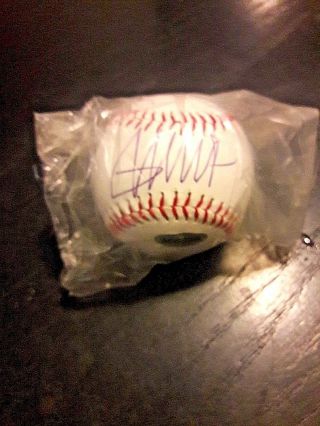 45th President Donald Trump Signed Autographed Authentic MLB Baseball w/COA 4