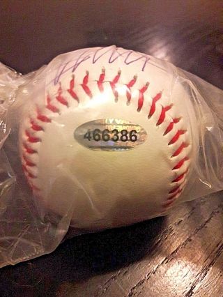 45th President Donald Trump Signed Autographed Authentic MLB Baseball w/COA 5