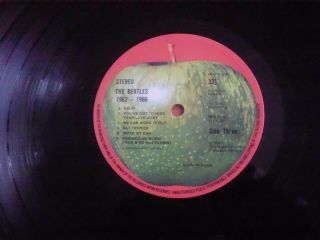 THE BEATLES Double LP 1962 - - 1966,  lyric inners 3
