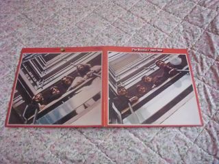 THE BEATLES Double LP 1962 - - 1966,  lyric inners 4
