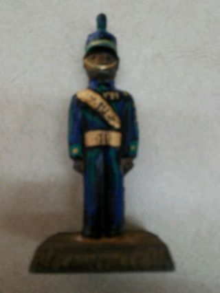 Painted 1970s International Harvester Cub Cadet Cast Iron Statue - 1974 Award