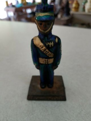 Painted 1970s International Harvester Cub Cadet Cast Iron Statue - 1974 Award 7