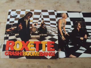 Roxette - Crash Boom Bang Lp Uk 1st,  Inner 1994 Emi Emd 1056
