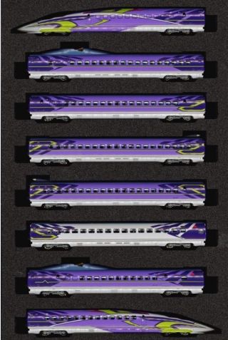 KATO 10 - 942 500 series Shinkansen TYPE EVA Evangelion Unit 01 figure Japan 2