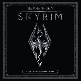 The Elder Scrolls V Skyrim Soundtrack Jeremy Soule Clear Vinyl 4 Lp Box Set