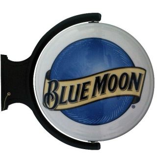 Blue Moon Rotating Pub Light