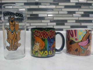 Cartoon Network Scooby Doo Coffee Cups 1998 Vintage Cartoons
