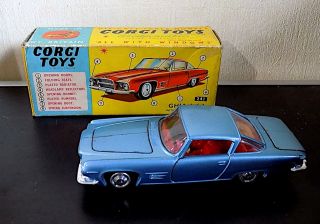 Vintage Diecast Corgi Toys 241 Chrysler Ghia L.  6.  4.  1963 - 69,  Vgib