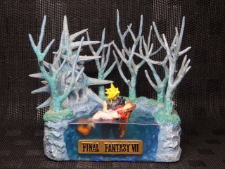 Final Fantasy 7 Aerith & Cloud Forgotten City Cold Cast Diorama