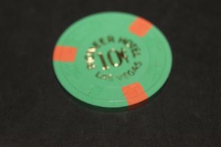Rare Pioneer 10 Cent Casino Chip Las Vegas Rated I