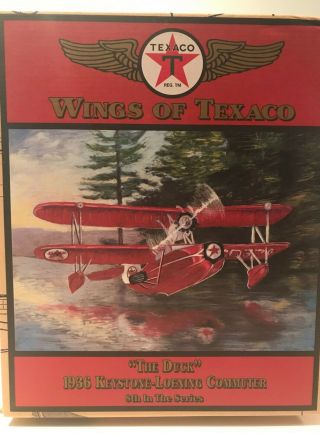 Wings Of Texaco " The Duck " 1936 Keystone - Loening Commuter 8th In Series