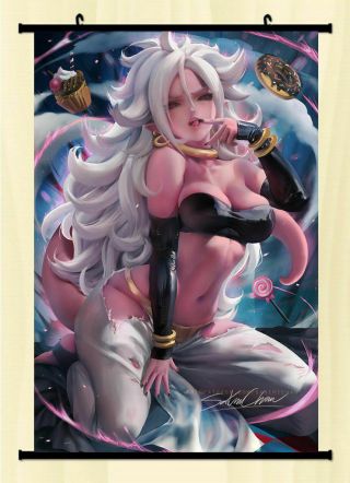 Anime Android 21 Transformed Hd Print Home Decor Poster Wall Scroll Gift 60 90cm