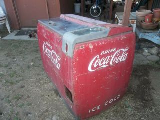 Coca Cola Old Large Ice Chest