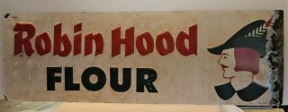 Robin Hood Flour Embossed Tin Sign