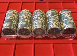 Regency $25 Casino Chips,  Set Of 100