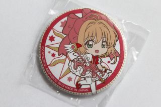 Sakura Can Badge / Button Itabags Cardcaptor Sakura Clear Card Ichiban Kuji Cafe
