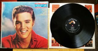 Wow Unplayed Package Elvis Presley " For Lp Fans Only " Lpm - 1990 In Baggy