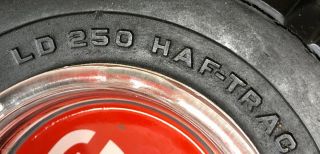Vintage General Tire Haf - Trac Tire Ashtray Tyre Akron Firestone 4