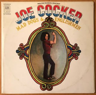 Joe Cocker Mad Dogs & Englishmen A&m 1970 2lp Fold Out Inners Great Nm -