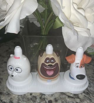 (3) Good2grow " Secret Life Of Pets " Bottle Toppers - " Mystery Limited Edition "