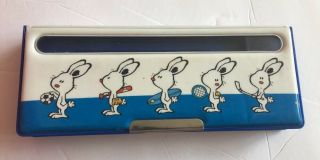 Vintage Sanrio Robby Rabbit 1976 School Pencil Case Japan Hello Kitty Rare