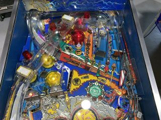 Whirlwind Pinball Machine Williams Coin Op Arcade 1990 LEDs 10