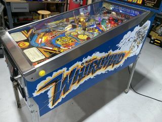 Whirlwind Pinball Machine Williams Coin Op Arcade 1990 LEDs 4