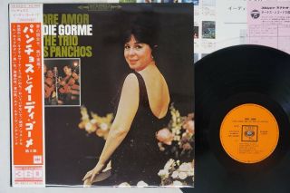 Eydie Gorme & The Trio Los Panchos More Amor Cbs Ys - 533 - C Japan Obi Vinyl Lp
