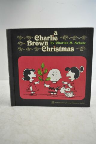 1st Edition " A Charlie Brown Christmas " Signed Charles Schultz W/ Snoopy Sketch