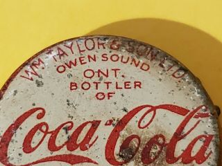 Coca Cola Canada Soda Bottle Cap Crown Coke Beer Old Rare Cork 2