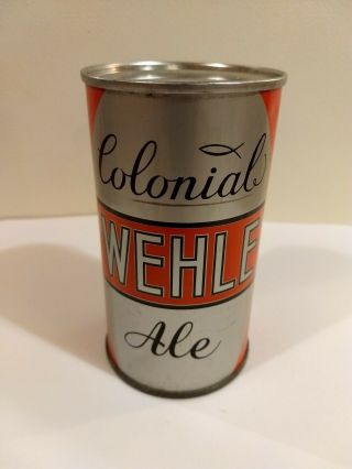 Colonial Wehle Ale O/i Flat Top Beer Can - Very Sweet And