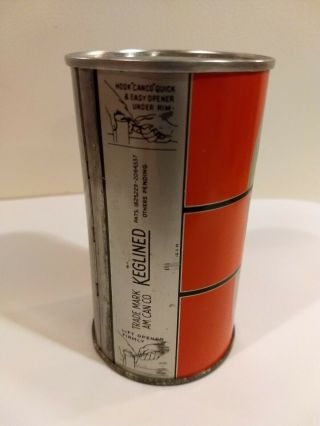 Colonial Wehle Ale O/I Flat Top Beer Can - Very Sweet And 2