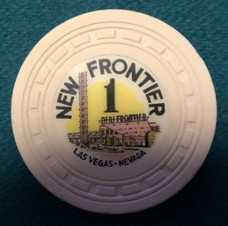Frontier Las Vegas,  Nv Roulette 1 Chip