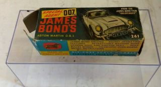 Vintage Corgi 261 James Bond 007 Aston Martin Db5