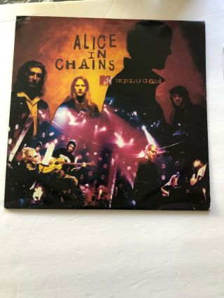 Alice In Chains Mtv Unplugged Red Vinyl Double Record.
