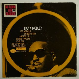 Hank Mobley " No Room For Squares " Jazz Lp Blue Note 84149
