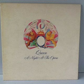 Queen - A Night At The Opera Vinyl Lp 1975 1st Uk Press Emi Emtc 103 Emb.  Sleeve