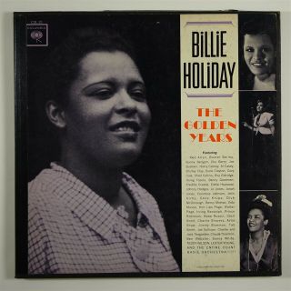Billie Holiday " The Golden Years " Jazz 3xlp Box Set Columbia C3l 21
