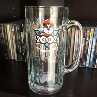A&w 2002 Commemorative Root Beer Mug Drinking Glass Vintage