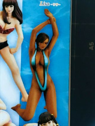 Kotobukiya,  Dead Or Alive Extreme Beach Volleyball,  " Lisa ",  Mini Figure,  Japan