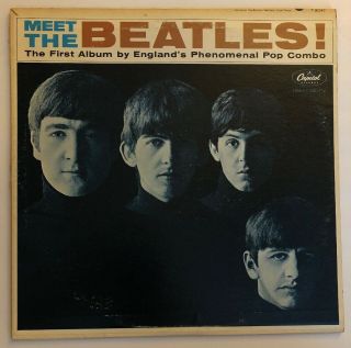 Meet The Beatles - 1964 US Mono Capitol Labels T - 2047 VG,  Ultrasonic 2