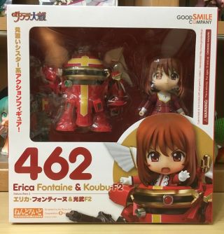 Nendoroid 462 Erica Fontaine & Koubu - F2 (sakura Wars 3)