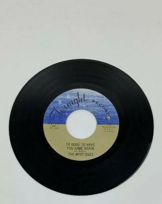 The Mystiques - Put Out The Fire/ So Good To Have You Home Again,  45 Rpm Record