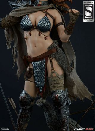 SIDESHOW EXCLUSIVE RED SONJA QUEEN OF THE SCAVENGERS PREMIUM FORMAT STATUE 2