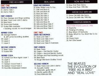 BEATLES Evolution Of And Real Love CD 2