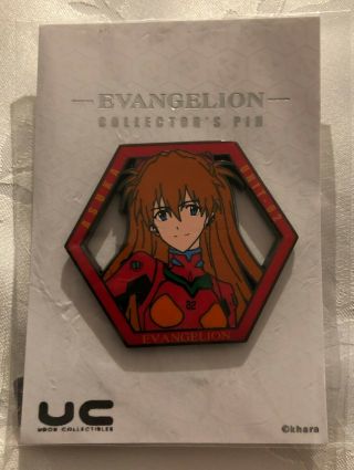 Evangelion Pin Asuka Enamel Pin Official Udon Exclusive - Ships Anywhere