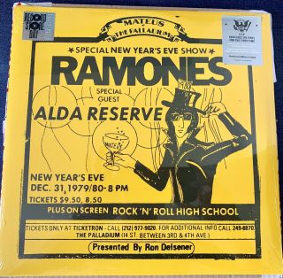 Ramones Live At The Palladium Years Eve Rsd 2019 2 X Vinyl Lp /