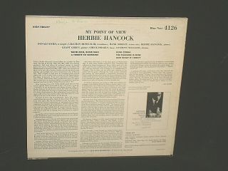 Herbie Hancock LP BLUE NOTE 4126 My Point of View MONO LIBERTY 1967 2