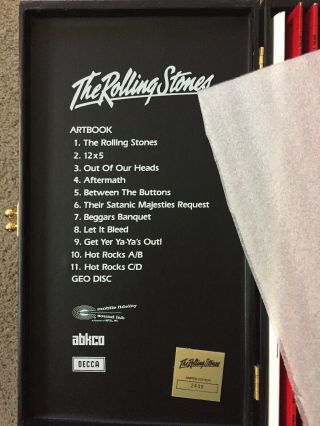 The Rolling Stones Master Recordings MFSL Vinyl LP Record Box Set 5